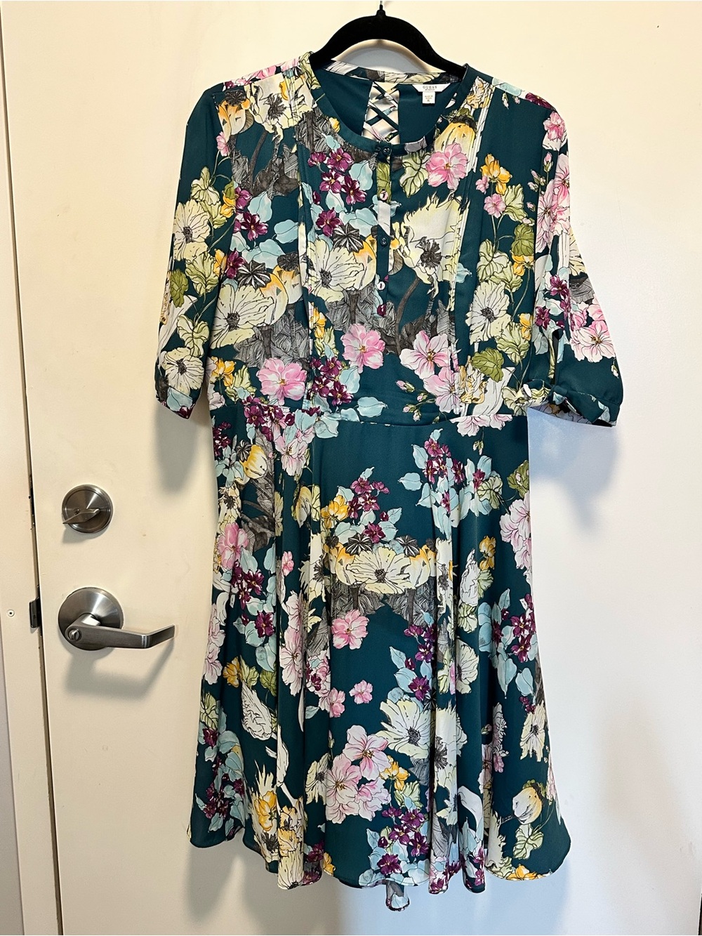 Guess - Green and Floral dress